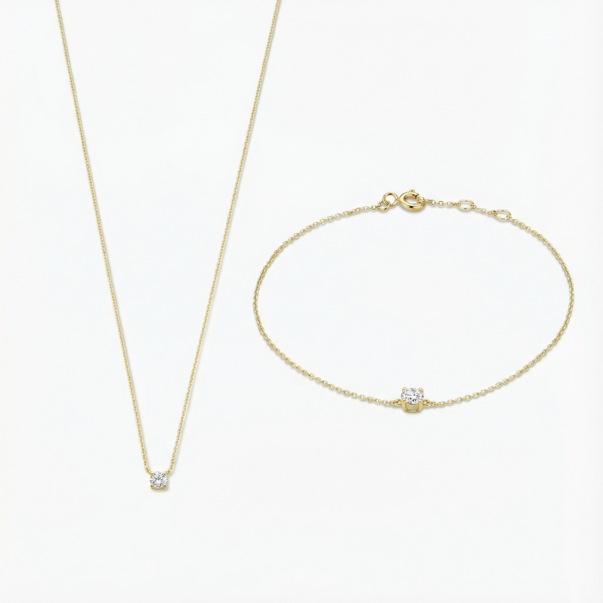 Σετ πέτρες Moissanita Cléa