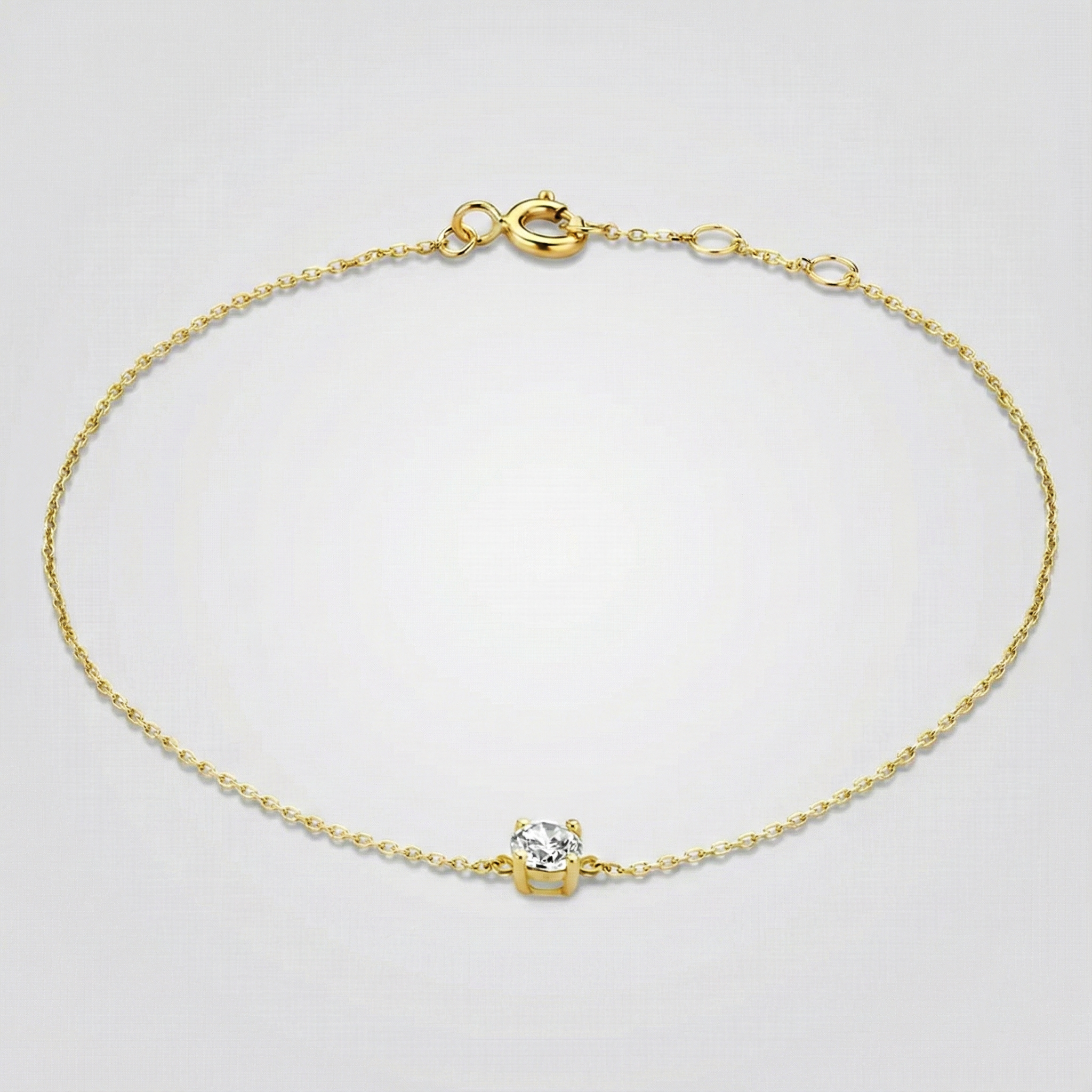 Βραχιόλι Klára με πέτρα μοισανίτη